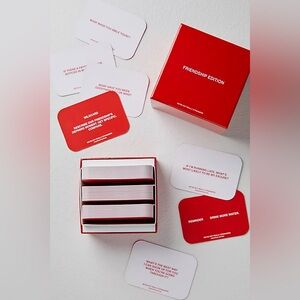 We’re not really strangers friendship edition